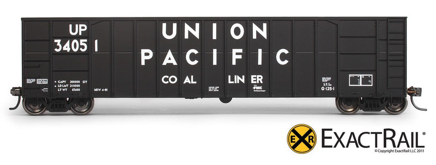HO Scale: FMC 4000 Gondola - Union Pacific