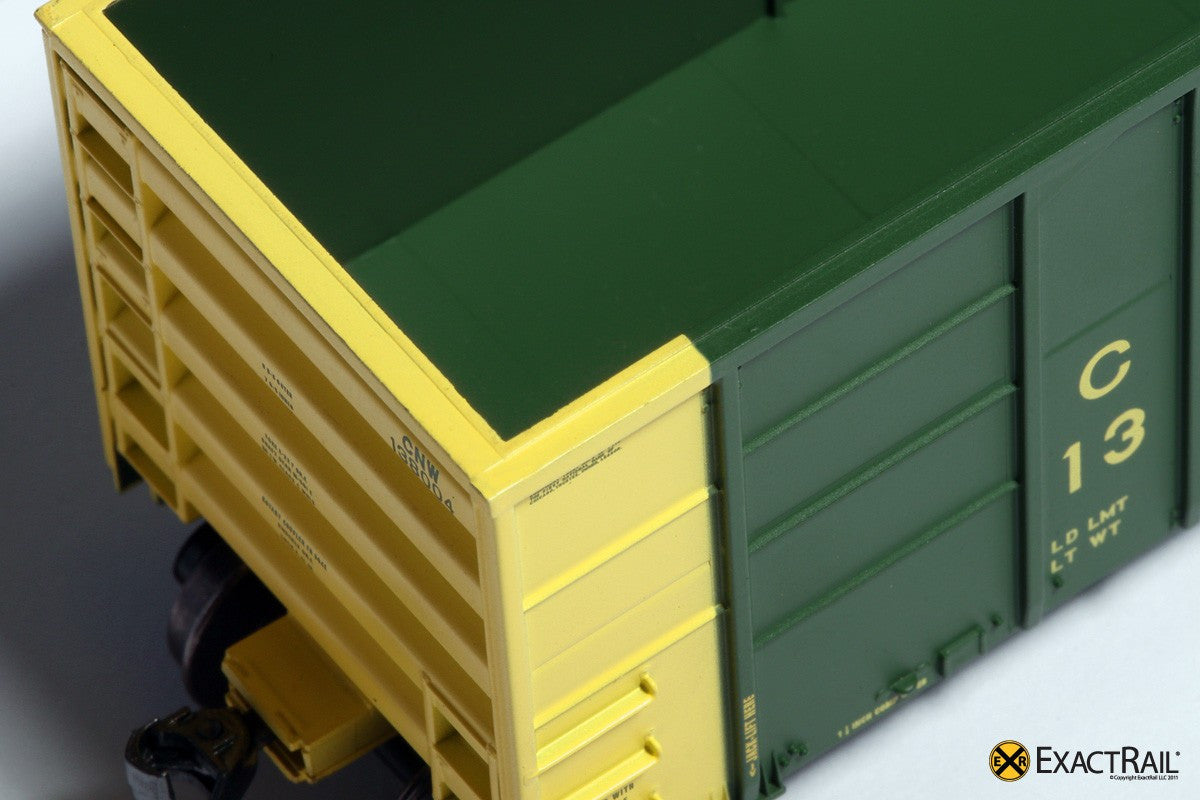 X - FMC 4000 Gondola : CNW - ExactRail Model Trains - 5