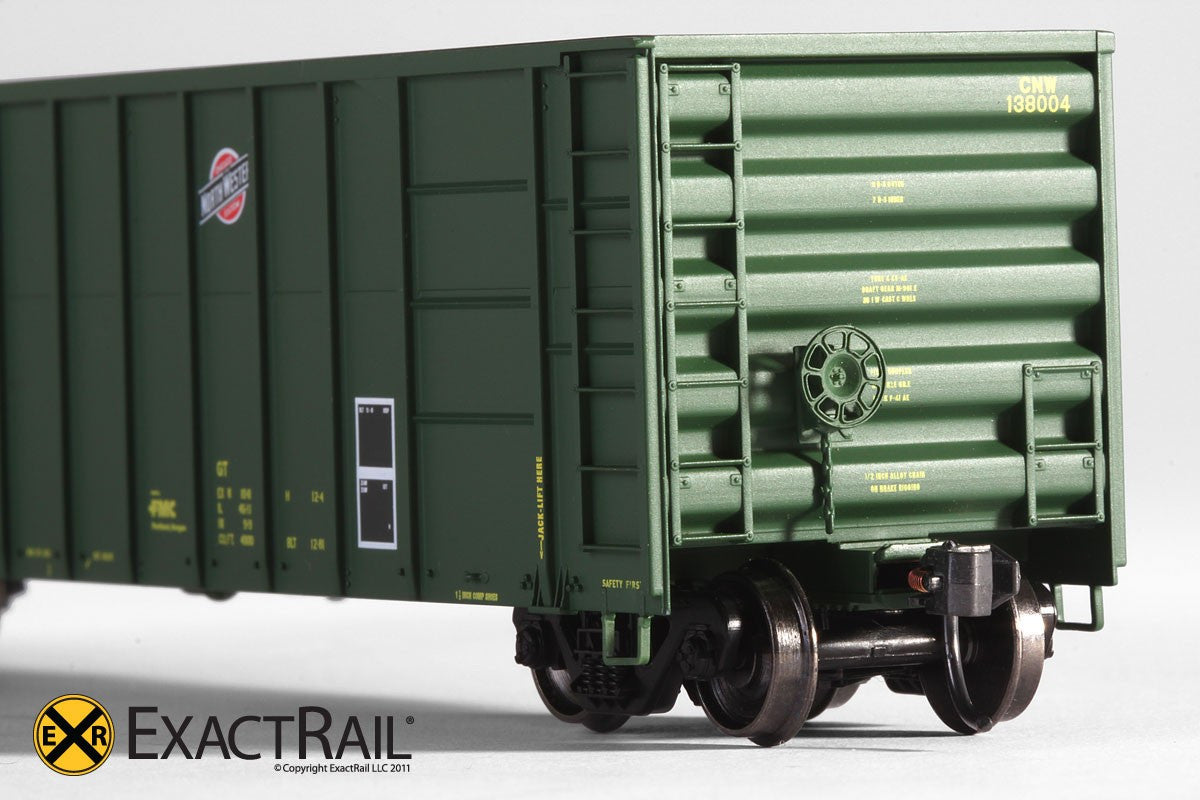 X - FMC 4000 Gondola : CNW - ExactRail Model Trains - 4