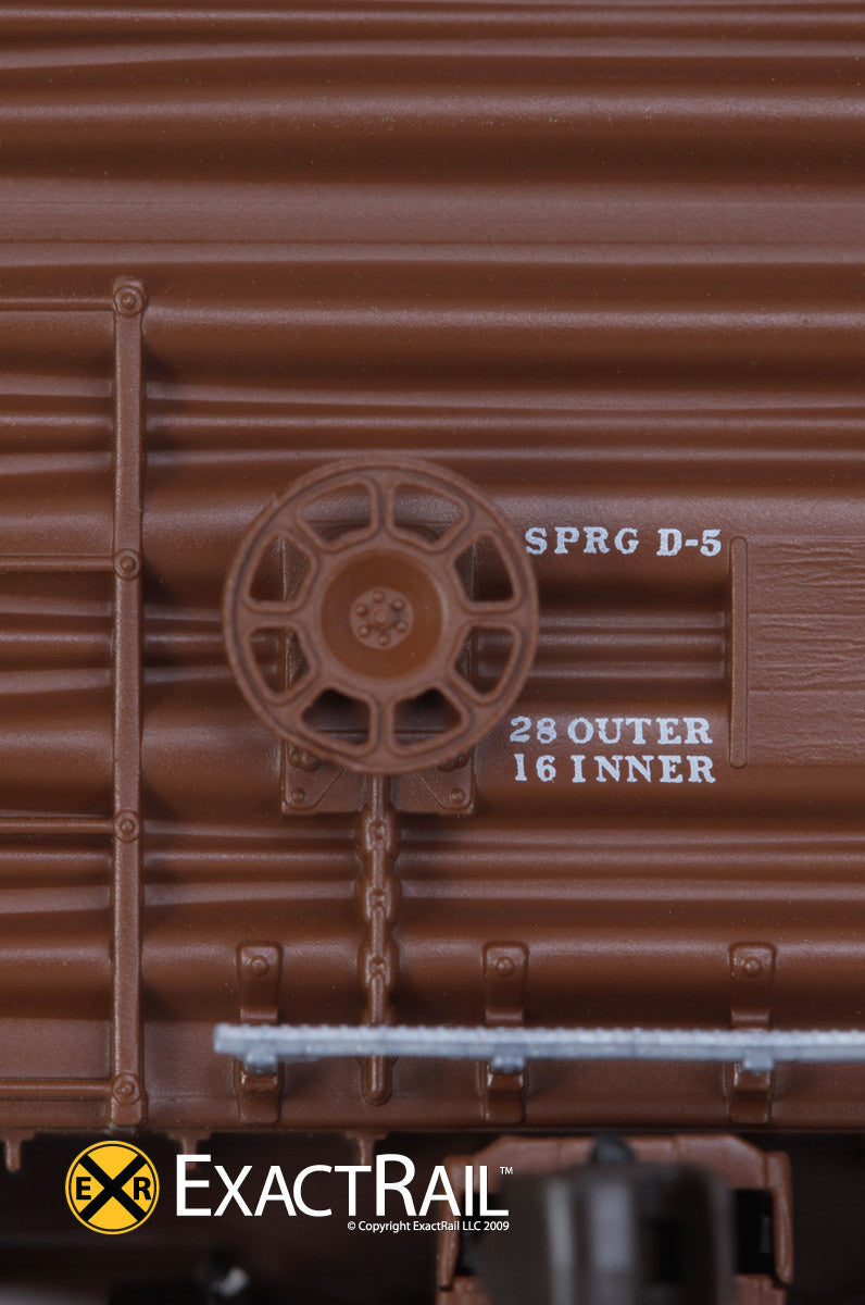 X - Gunderson 5200 Box Car : SP - ExactRail Model Trains - 7