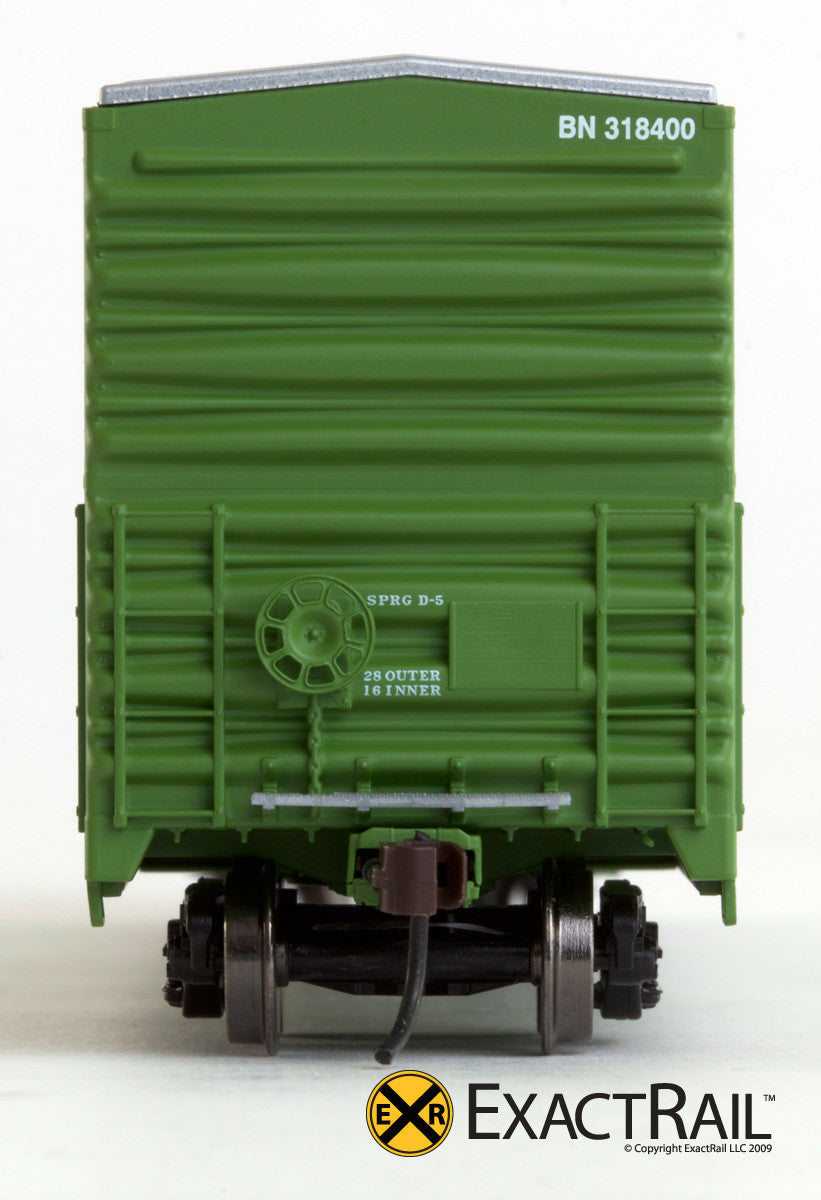 X - Gunderson 5200 Box Car : BN - ExactRail Model Trains - 6