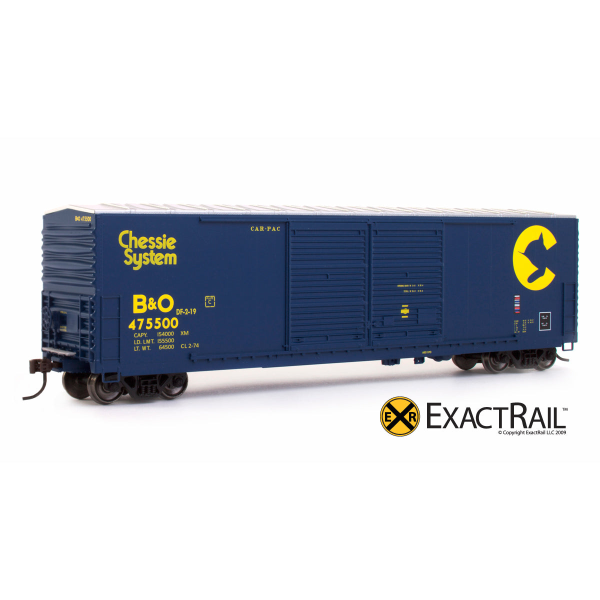 HO Scale: Gunderson 5200 Box Car - B&O