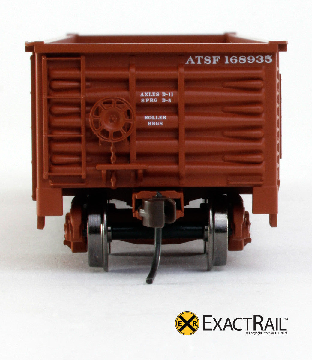 X - Gunderson 2420 Gondola : ATSF - ExactRail Model Trains - 4