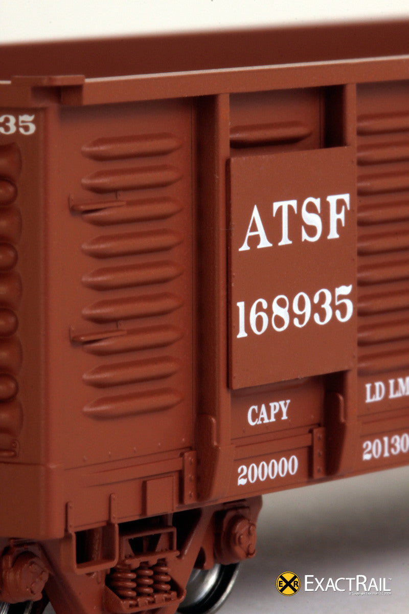 X - Gunderson 2420 Gondola : ATSF - ExactRail Model Trains - 6