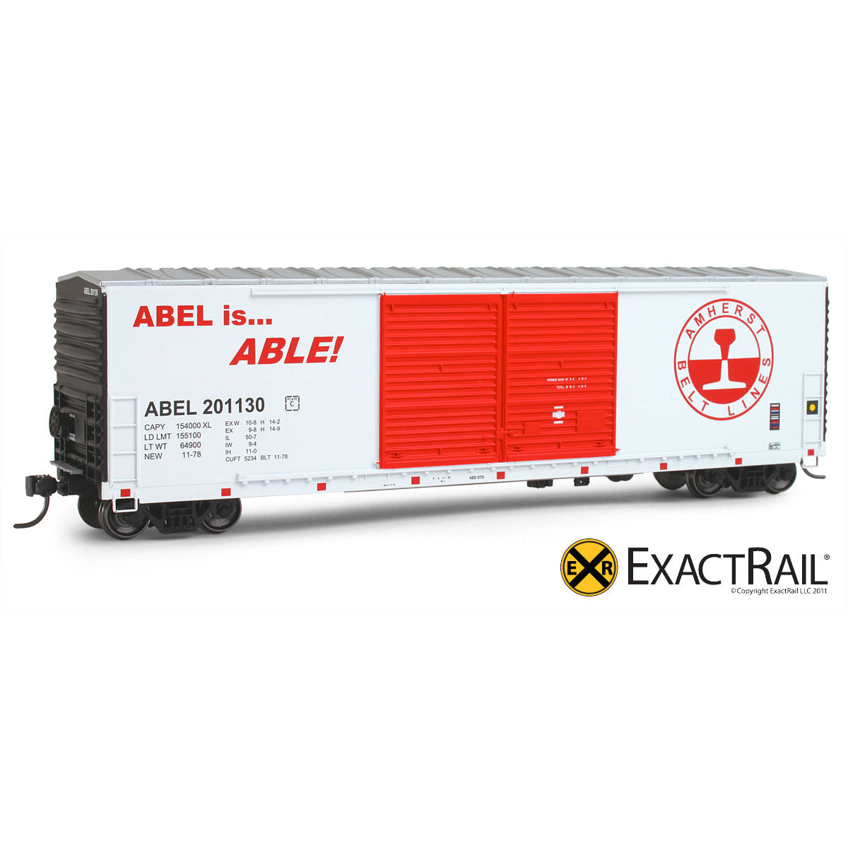 HO Scale: Gunderson 5200 Box Car - ABEL