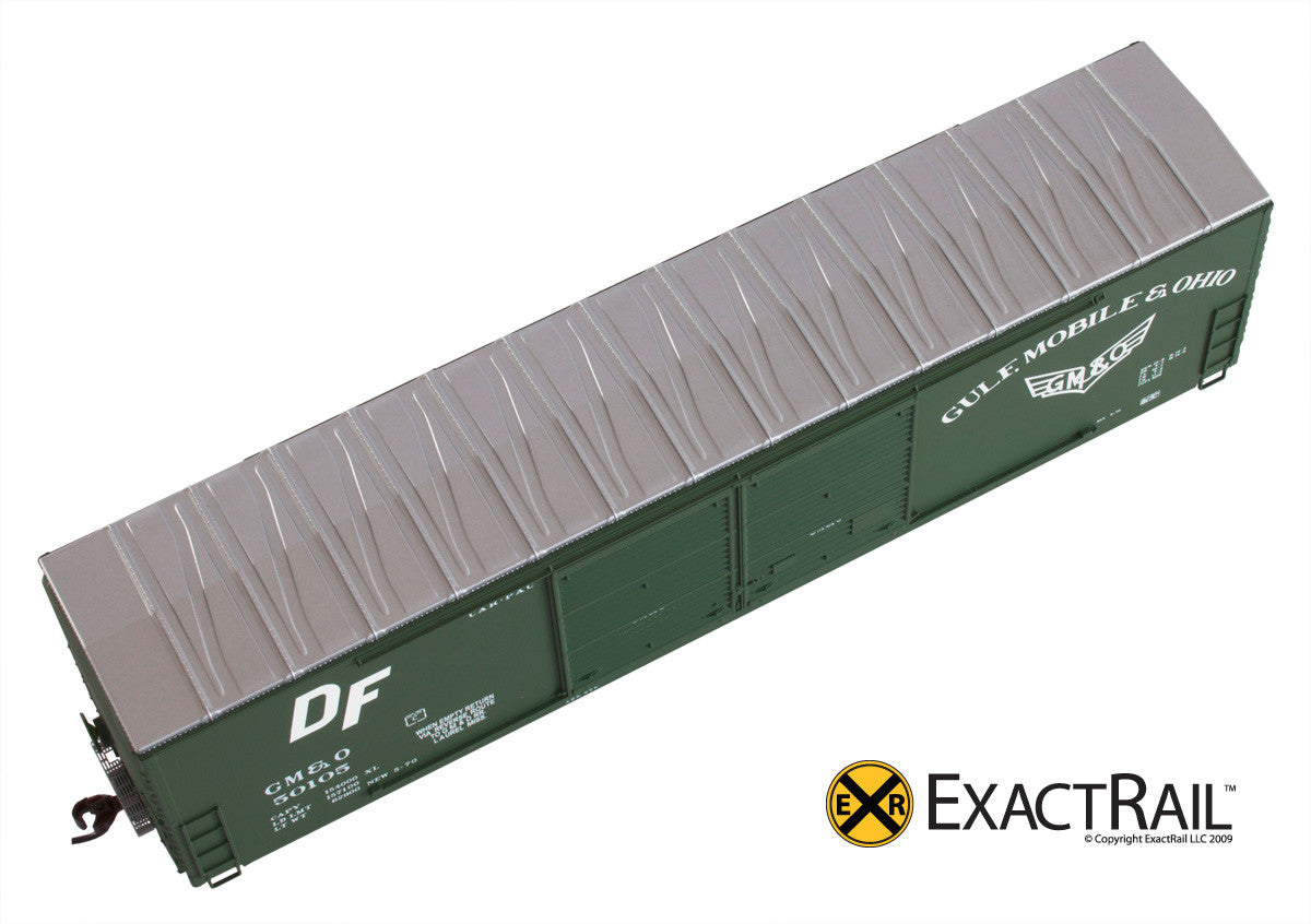 X - Gunderson 5200 Box Car : GM&O - ExactRail Model Trains - 2