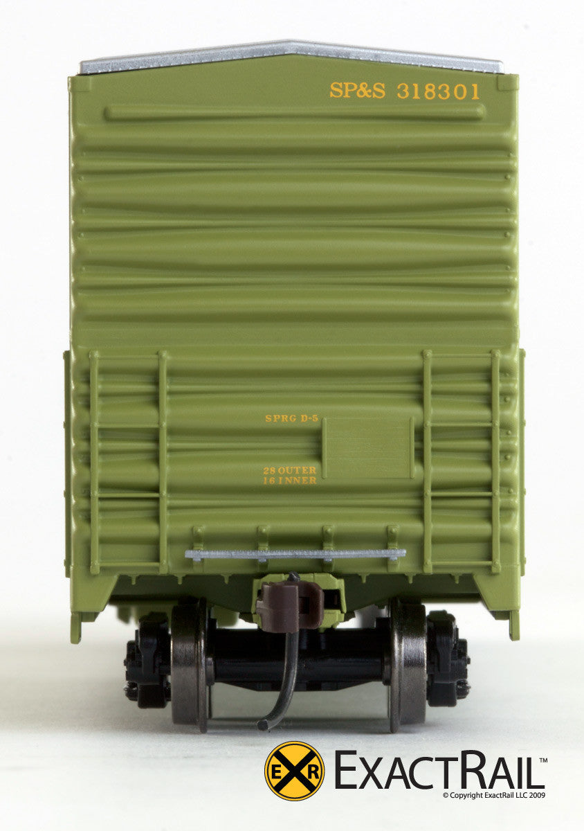 X - Gunderson 5200 Box Car : SP&S - ExactRail Model Trains - 4