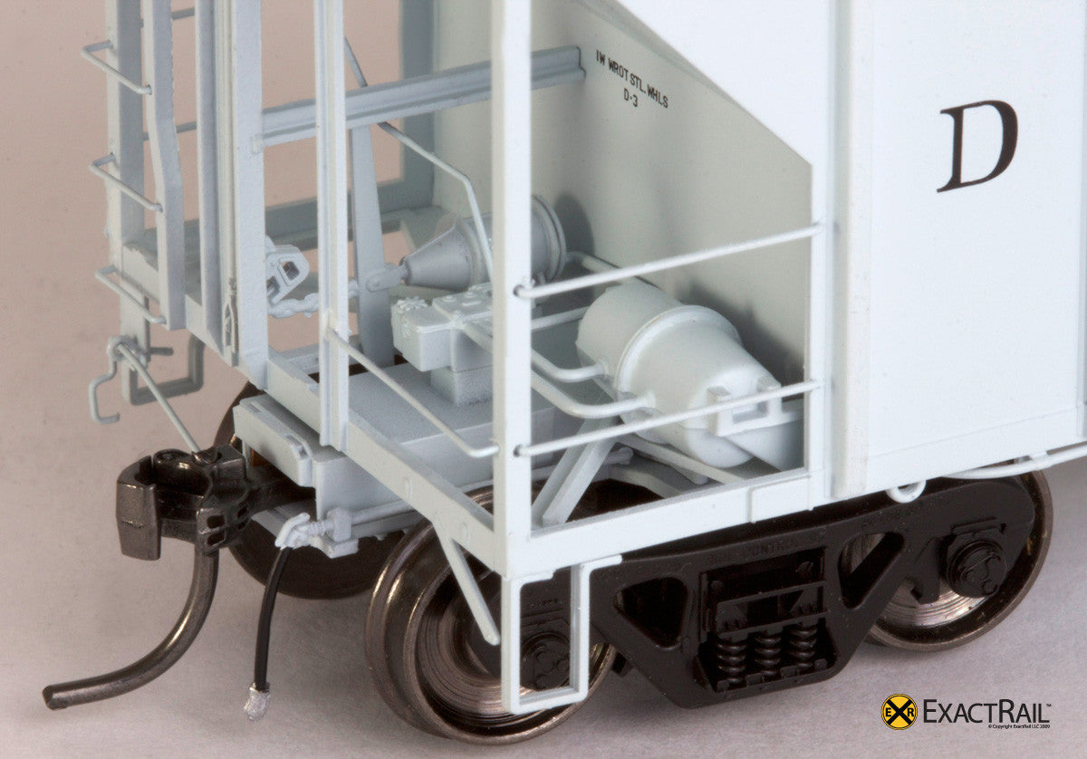 X - PS-2CD 4427 Covered Hopper : DRGW - ExactRail Model Trains - 6