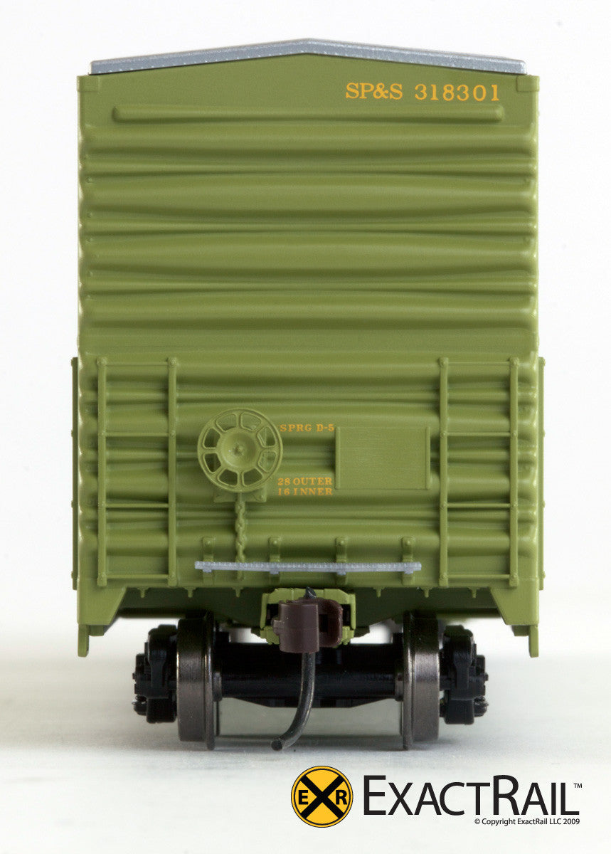 X - Gunderson 5200 Box Car : SP&S - ExactRail Model Trains - 6