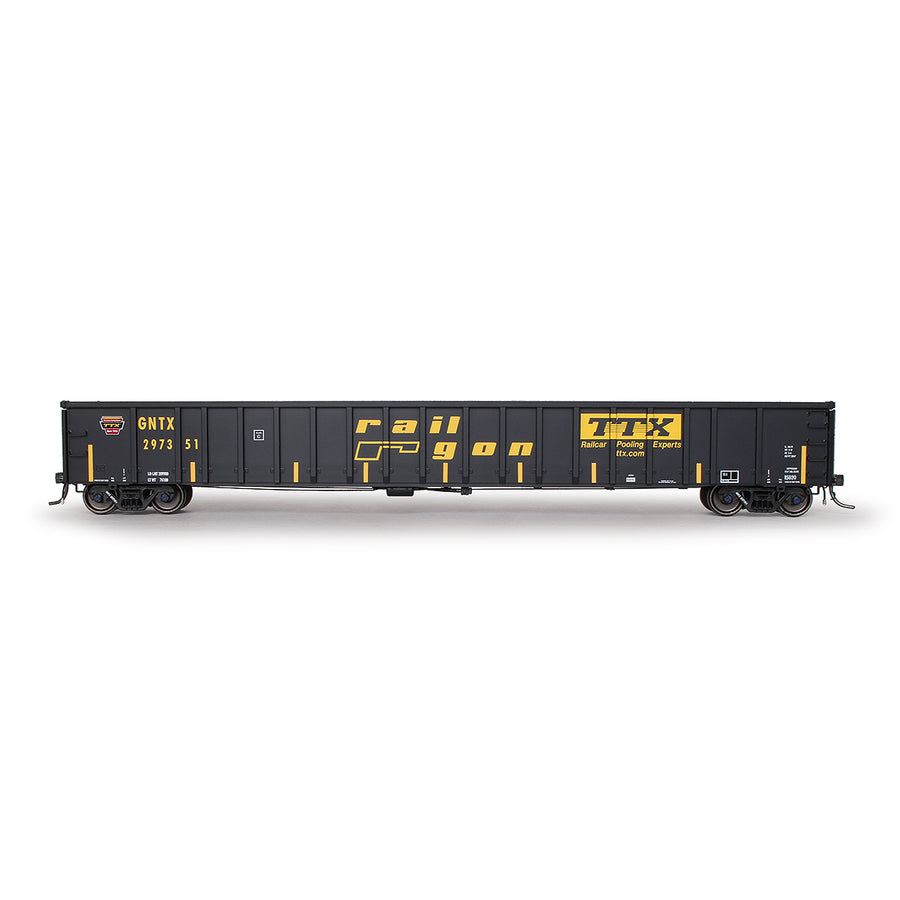 HO Scale: Thrall 3564 Gondola - TTX 'Gold Crown'
