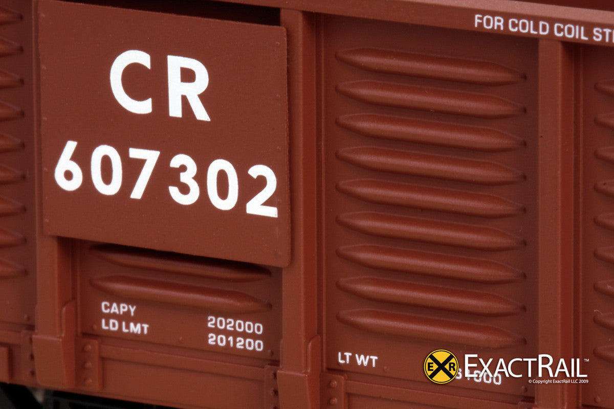 X - Gunderson 2420 Gondola : CR - ExactRail Model Trains - 5