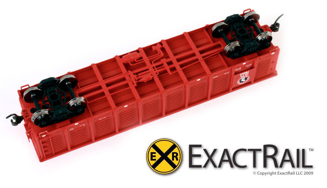X - Gunderson 2420 Gondola : GN - ExactRail Model Trains - 7