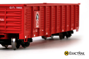 X - Gunderson 2420 Gondola : GN - ExactRail Model Trains - 4