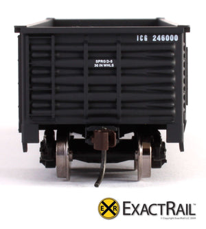 X - Gunderson 2420 Gondola : ICG - ExactRail Model Trains - 3