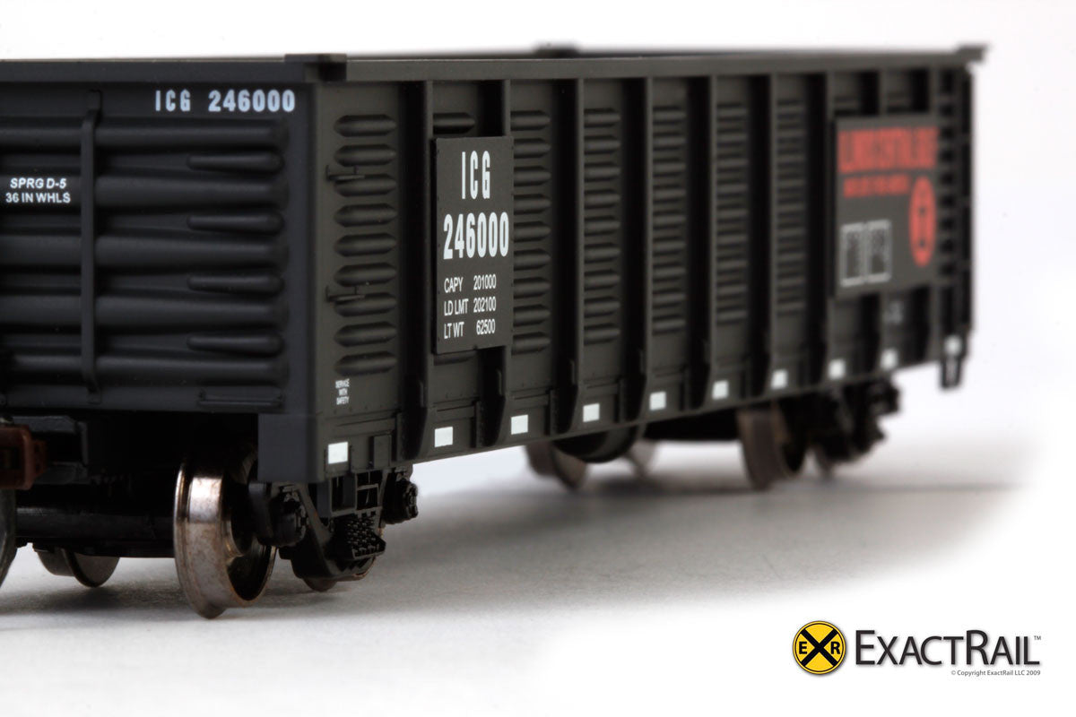 X - Gunderson 2420 Gondola : ICG - ExactRail Model Trains - 4