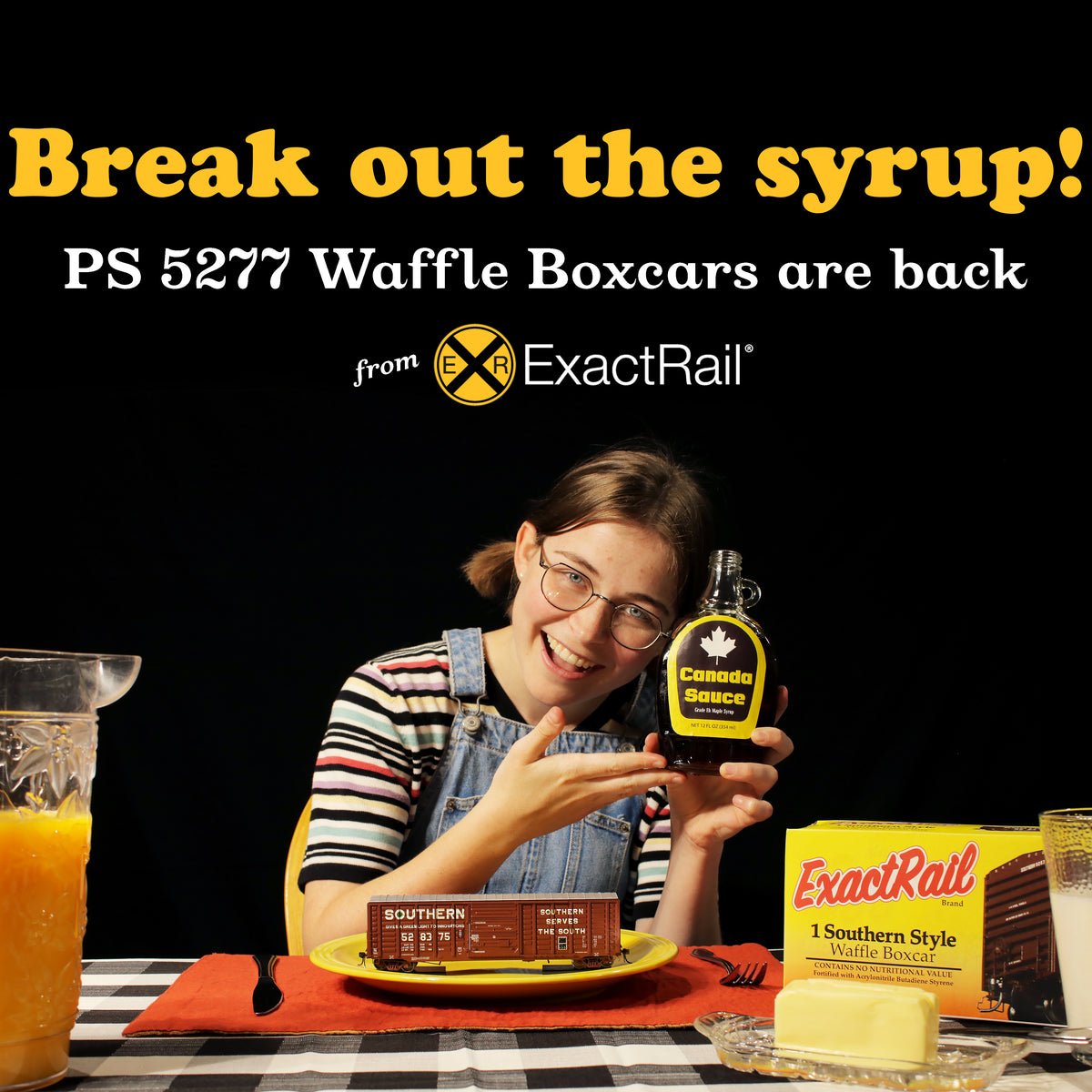 Now Available!  N Scale P-S 5277 Waffle Boxcars!