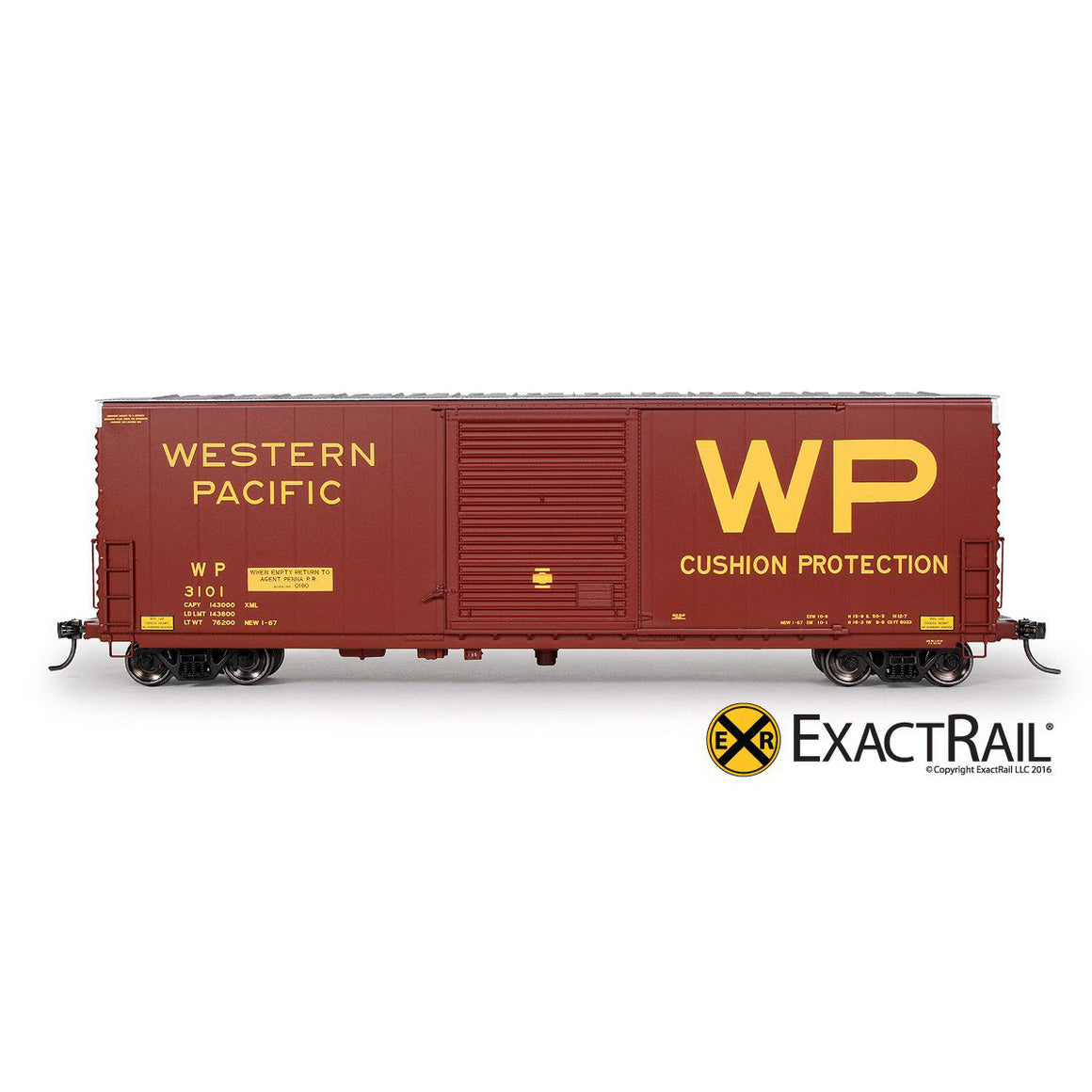 HO Scale: PC&F 6033 Boxcar