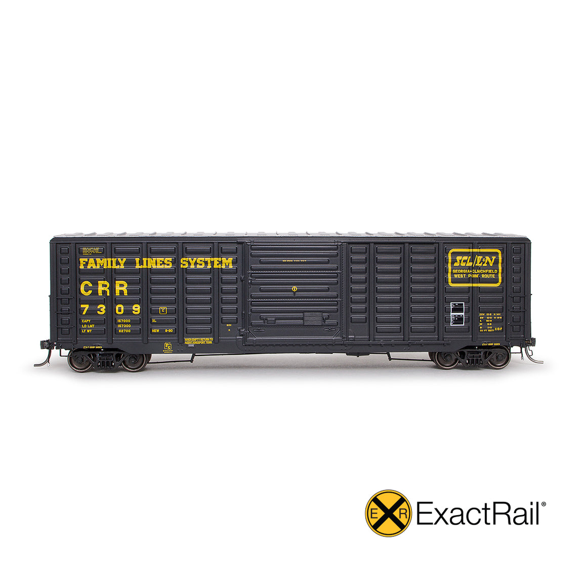 HO Scale: P-S 5277 Waffle Boxcar