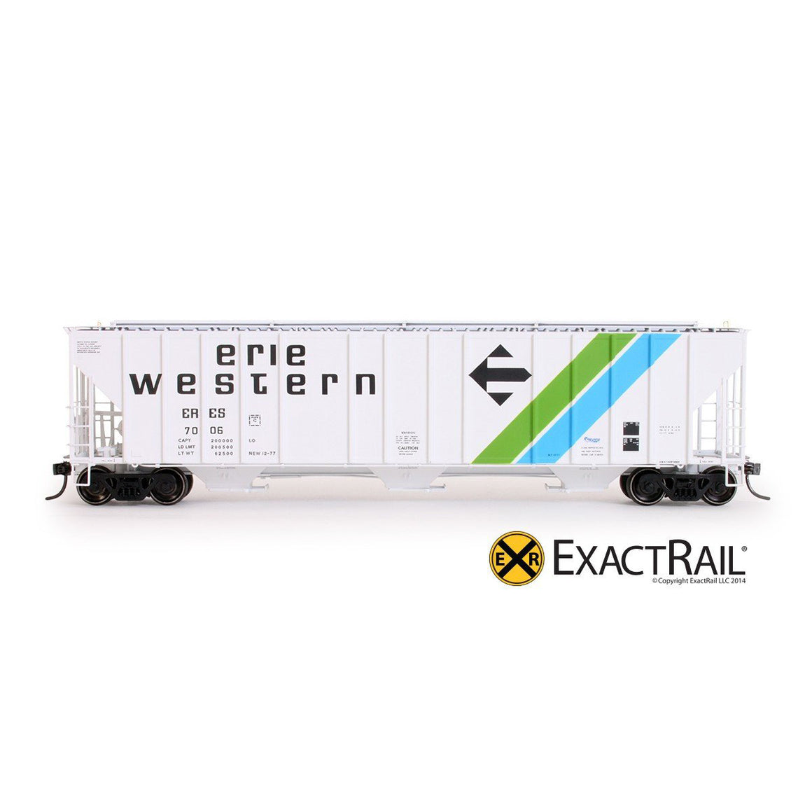 HO Scale: Evans 4780 Covered Hopper