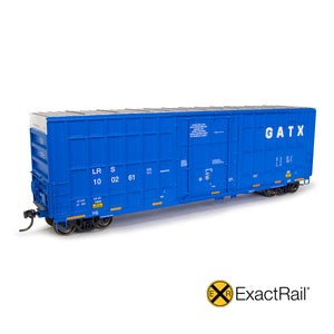 HO Scale: Trinity 6275 Boxcar - LRS GATX 2020 As-Delivered