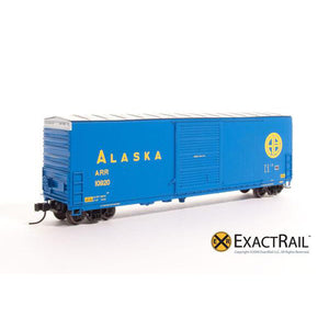 N Scale: PC&F 6033 cu. ft. Hy-Cube Box Car - Alaska