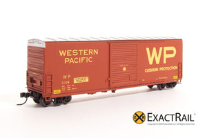 X - N - PC&F 6033 cu. ft. Hy-Cube Box Car : WP - ExactRail Model Trains
