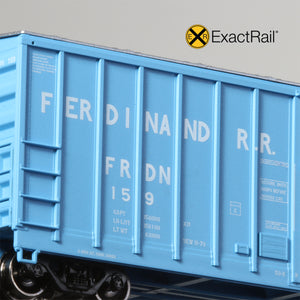N Scale: Evans 5277 Boxcar - Ferdinand Railroad