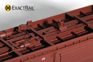 HO Scale: PC&F 6033 Boxcar : SP - ExactRail Model Trains - 3
