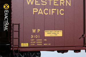 HO Scale: PC&F 6033 Boxcar : WP - ExactRail Model Trains - 5