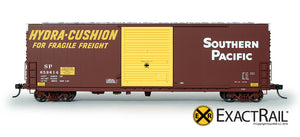 HO Scale: PC&F 6033 Boxcar : SP - ExactRail Model Trains - 2