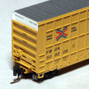 N Scale: Trinity 6275 Boxcar - TTX/FBOX '2012 As-Delivered'