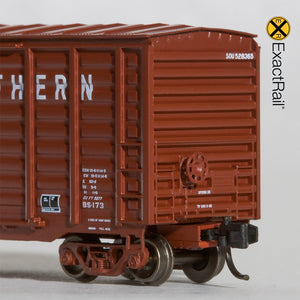 N Scale: P-S 5277 Waffle Boxcar - Southern 1986 Claytor Repaint