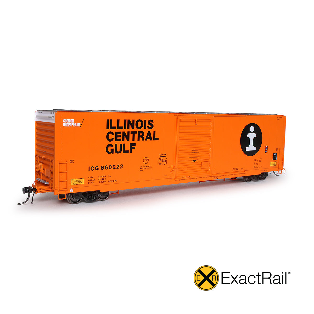 HO Scale: Berwick 7440 Appliance Boxcar - Illinois Central