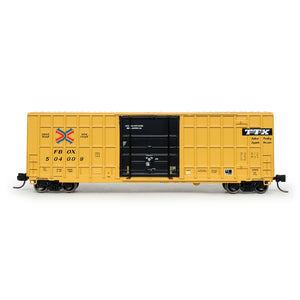 N Scale: Trinity 6275 Boxcar - TTX/FBOX '2004 As-Delivered'