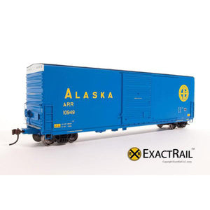 HO Scale: X - PC&F 6033 cu. ft. Hy-Cube Box Car - Alaska