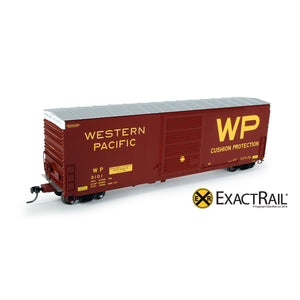 HO Scale: PC&F 6033 Boxcar - Western Pacific