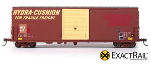 X - PC&F 6033 cu. ft. Hy-Cube Box Car : BAEX - ExactRail Model Trains - 2