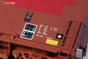 X - PC&F 6033 cu. ft. Hy-Cube Box Car : BAEX - ExactRail Model Trains - 6