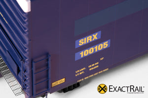 X - PC&F 6033 cu. ft. Hy-Cube Box Car : SIRX - ExactRail Model Trains - 6