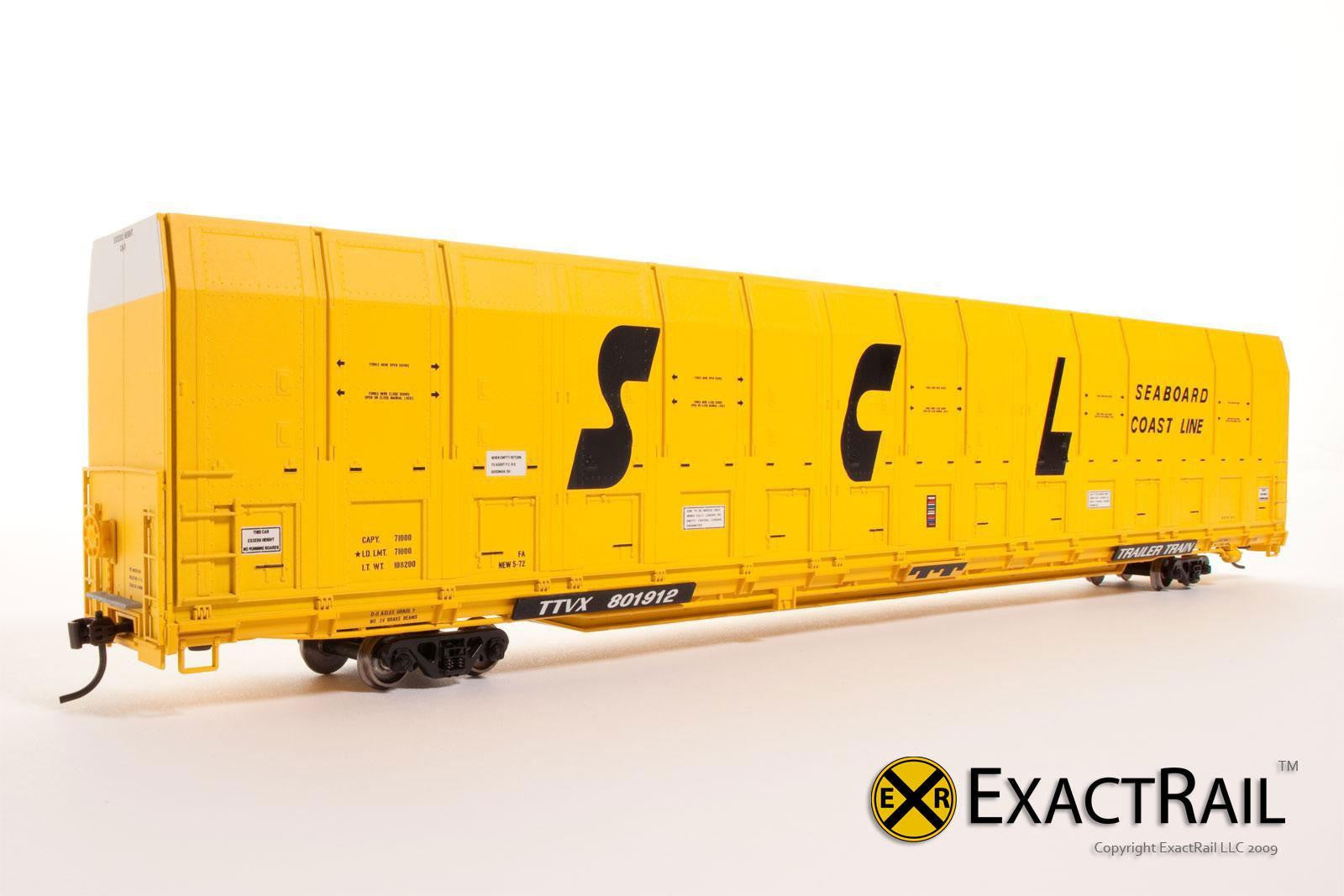 HO Scale: Vert-A-Pac Autorack - SCL - ExactRail Model Trains