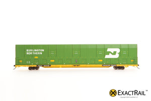 HO Scale: Vert-A-Pac Autorack - BN - ExactRail Model Trains