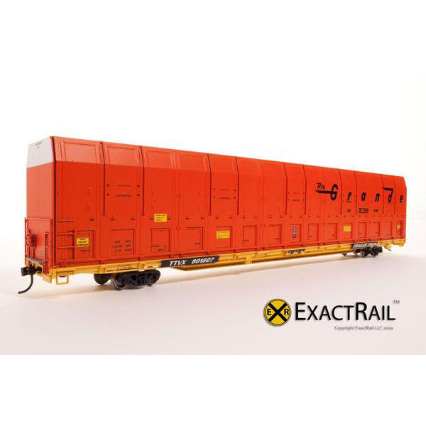HO Scale: Vert-A-Pac Autorack - DRGW - ExactRail Model Trains