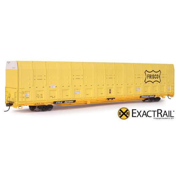 HO Scale: Vert-A-Pac Autorack - SLSF - ExactRail Model Trains