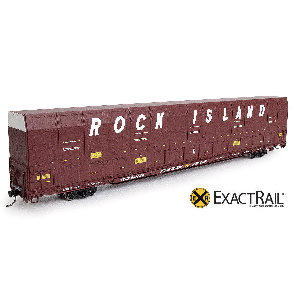 HO Scale Model Vert-A-Pac Autorack | RI | ExactRail - ExactRail Model ...
