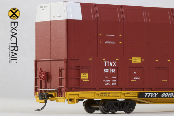 HO Scale Model Vert-A-Pac Autorack | B&O | ExactRail - ExactRail Model ...