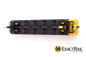 X - Johnstown America AutoFlood II Coal Hopper : UCEX (4-pack) - ExactRail Model Trains - 4