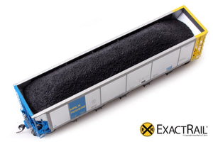 Johnstown America AutoFlood ll Coal Hopper : NRLX - ExactRail Model Trains - 3
