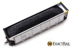 Johnstown America AutoFlood ll Coal Hopper : CEFX - ExactRail Model Trains - 3
