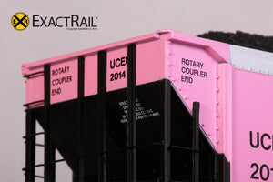 Johnstown America AutoFlood II Coal Hopper : UCEX - 'On Track for the Cure.' - ExactRail Model Trains - 4