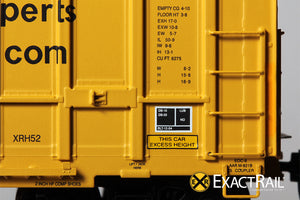 Trinity 6275 Plug Door Boxcar - FBOX #504634 'Forward Thinking' Repaint - ExactRail Model Trains - 5